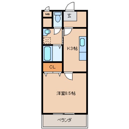 サンセットヒルズの物件間取画像